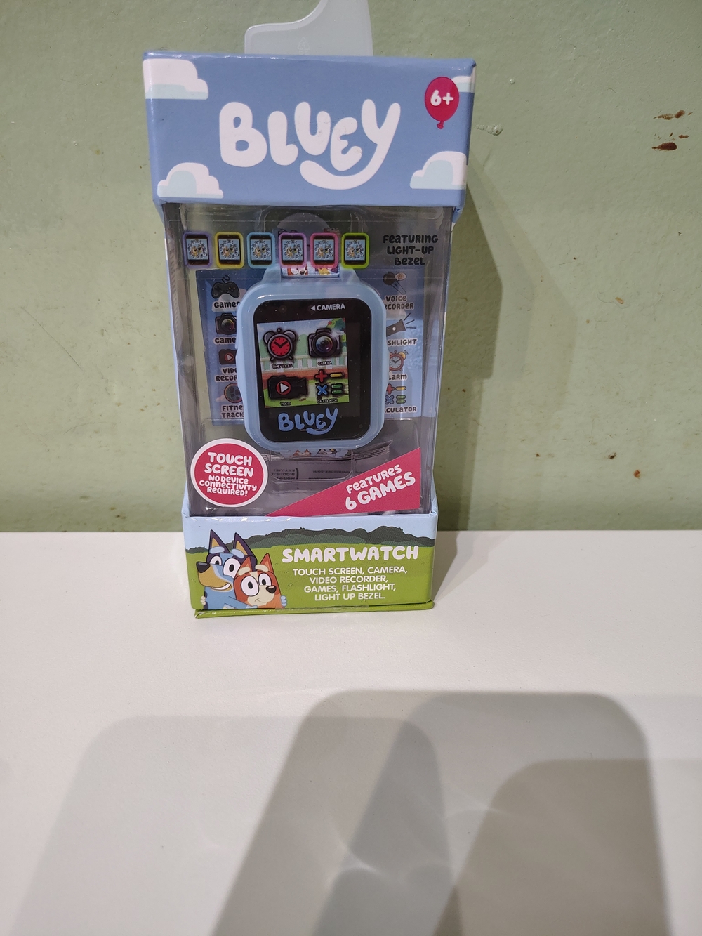 NWT NIB Bluey Smartwatch 6 Games No Connectivity Light Up Children's Accessory